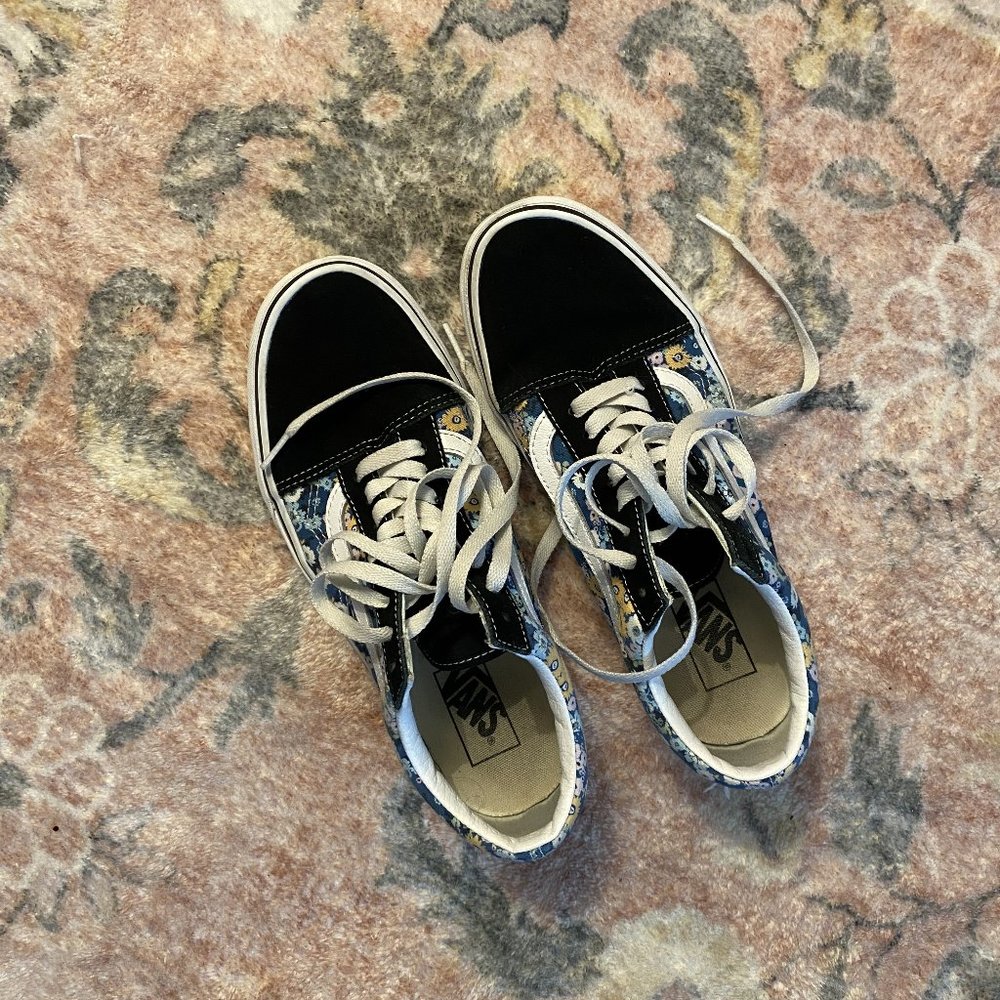 Vans Floral Shoes